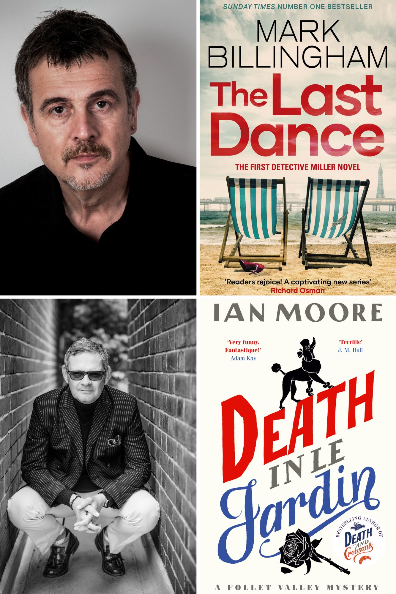 Mark Billingham and Ian Moore