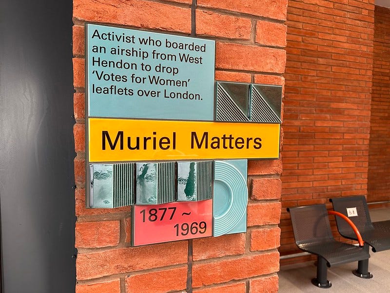 muriel matters - brent cross barnet legends