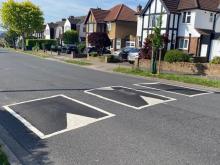 Speed Cushions, Manor Drive