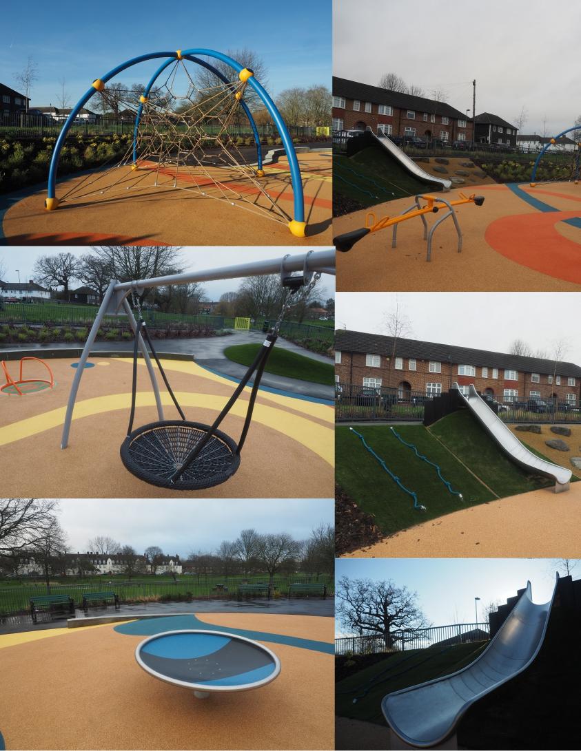 Silkstream Park playground