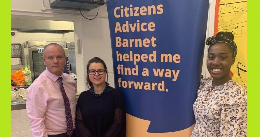 Citizens Advice Barnet (CAB) stall