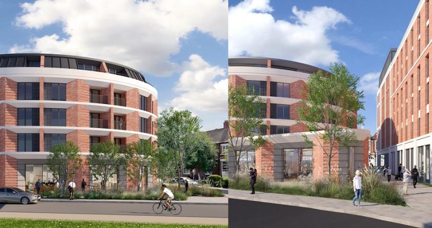 Artist's impression of the new development