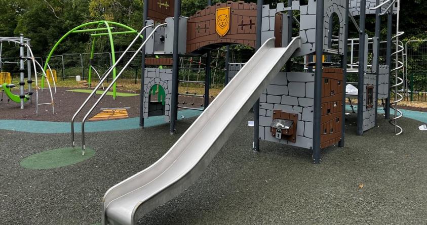 The new playground at Totteridge’s Brook Farm Open Space