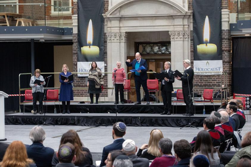 Holocaust Memorial Day commemoration