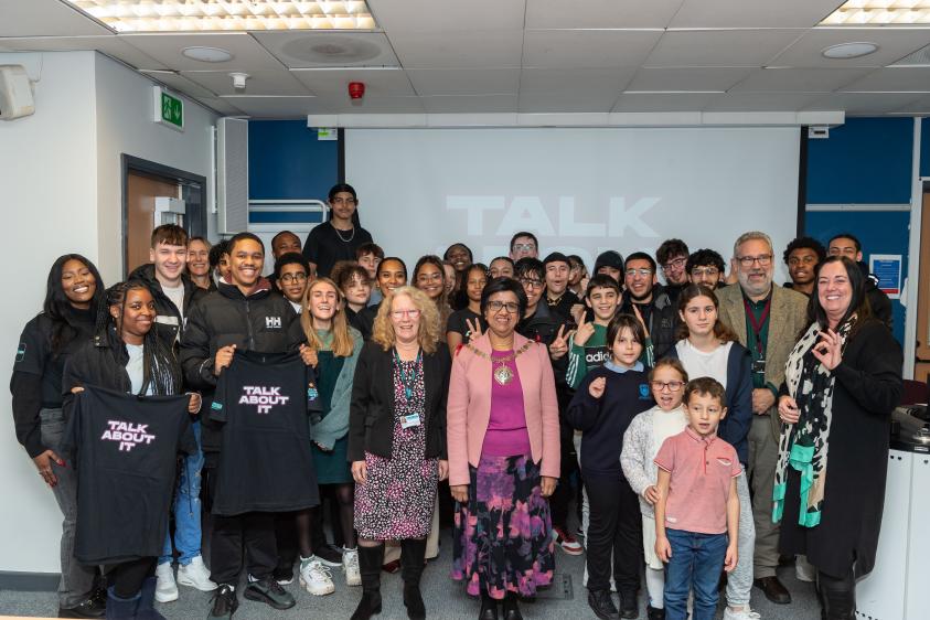 Launch of Talk About It: Don’t Hide Your Mind at Middlesex University