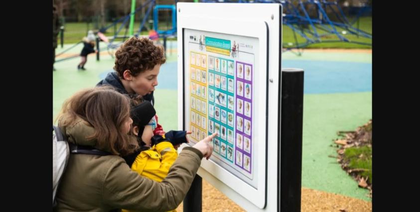 Children at Fair Play playground