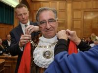 Councillor Tony Vourou has become the 60th Mayor of Barnet