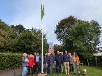 The Green Flag has been raised at Cherry Tree Wood