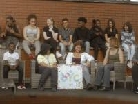Young carers who took part in the We Know What to Do film